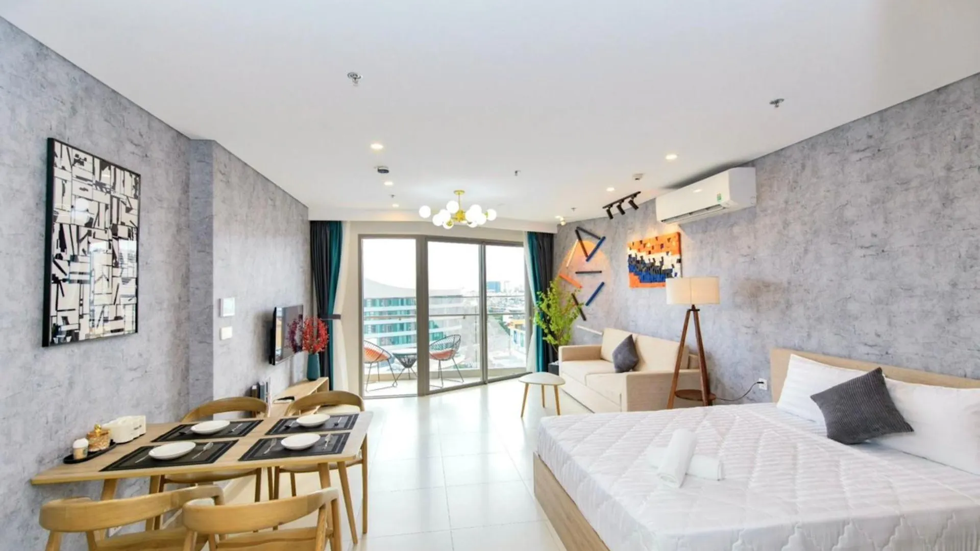Thesong Can Ho Du Lich Bien Vung Tau - Apartment Near Beach Vung Tau- Hoang Gia Homestay! Vietnam